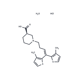 化合物 Tiagabine hydrochloride hydrate|T62382|TargetMol