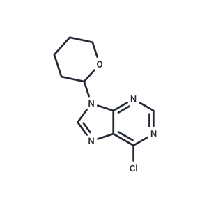 化合物 6-Chloro-9-(tetrahydro-2-pyranyl)purine|TNU0669|TargetMol