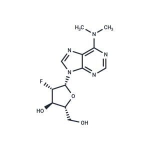 化合物 2’-Fluoro-2’-deoxy-N6,N6-dimethylarabinoadenosine|TNU0320|TargetMol