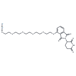 化合物 Thalidomide-O-PEG4-azide,Thalidomide-O-PEG4-azide