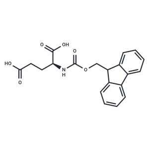 化合物 (S)-2-((((9H-Fluoren-9-yl)methoxy)carbonyl)amino)pentanedioic acid|T64724|TargetMol