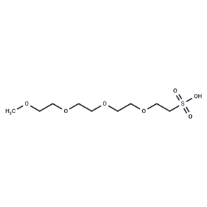 化合物 m-PEG4-sulfonic acid,m-PEG4-sulfonic acid