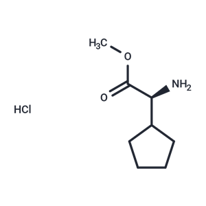 化合物 (S)-Methyl 2-amino-2-cyclopentylacetate hydrochloride|T65272|TargetMol