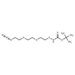 化合物 t-Boc-Aminooxy-PEG2-azide|T16968|TargetMol