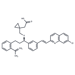 化合物 Montelukast methylstyrene|T68348|TargetMol