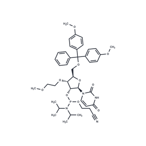 化合物 3’-O-MOE-U-2’-phosphoramidite|TNU1386|TargetMol