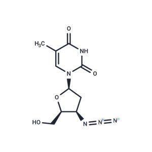 化合物 1-(3-beta-Azido-2,3-dideoxy-beta-D-threopenta-furanosyl)thymine|TNU0789|TargetMol