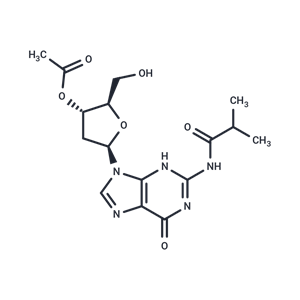 化合物 3’-O-Acetyl-N2-iso-Butyroyl-2’-deoxy-guanosine|TNU1615|TargetMol