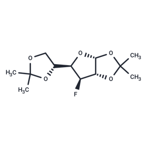 化合物 3-Deoxy-3-fluoro-1,2:5,6-di-O-isopropylidene-a-D-gluco-pentofuranose|TNU1338|TargetMol