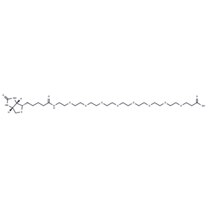 BIOTIN-八聚乙二醇-丙酸,Biotin-PEG8-acid