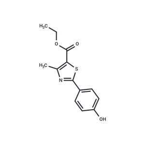 化合物 Ethyl 2-(4-hydroxyphenyl)-4-methylthiazole-5-carboxylate|T65564|TargetMol