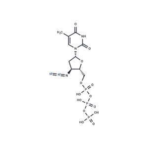 化合物 3’-Azido-3’-deoxythymidine ? 5’-triphosphate triethyl ammonium salt|TNU1229|TargetMol