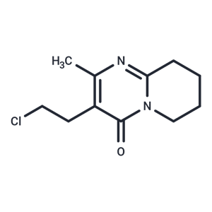 化合物 3-(2-Chloroethyl)-2-methyl-6,7,8,9-tetrahydro-4H-pyrido[1,2-a]pyrimidin-4-one|T67478|TargetMol