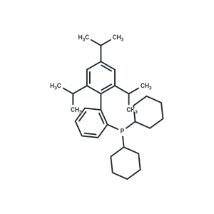 化合物 2-(Dicyclohexylphosphino)-2',4',6'-tri-i-propyl-1,1'-biphenyl|T65998|TargetMol