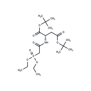 化合物 N-[(Diethoxyphosphiny1)]acetyl-L-aspartic acid ?di-tert-butyl ester|TNU0897|TargetMol