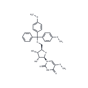 化合物 5’-O-(4,4’-Dimethoxytrityl)-5-methoxyuridine|TNU0852|TargetMol