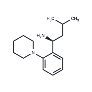 化合物 (S)-3-Methyl-1-(2-(piperidin-1-yl)phenyl)butan-1-amine|T65764|TargetMol