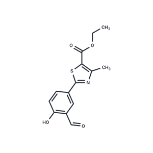 化合物 Ethyl 2-(3-formyl-4-hydroxyphenyl)-4-methylthiazole-5-carboxylate|T65565|TargetMol