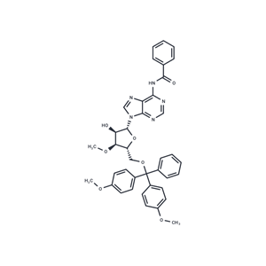 化合物 N6-Benzoyl-5’-O-(4,4’-dimethoxytrityl)-3’-O-methyl adenosine,N6-Benzoyl-5’-O-(4,4’-dimethoxytrityl)-3’-O-methyl adenosine