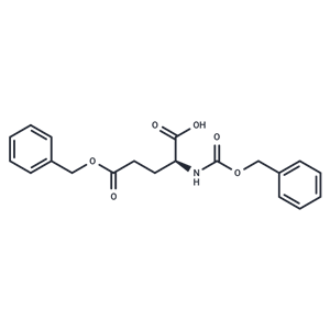 化合物 (S)-5-(Benzyloxy)-2-(((benzyloxy)carbonyl)amino)-5-oxopentanoic acid|T65087|TargetMol