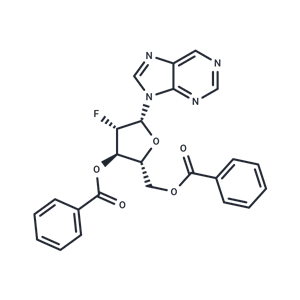 化合物 Purine-9-beta-D-(3’,5’-di-O-benzoyl-2’-deoxy-2’-fluoro)arabinoriboside|TNU0754|TargetMol