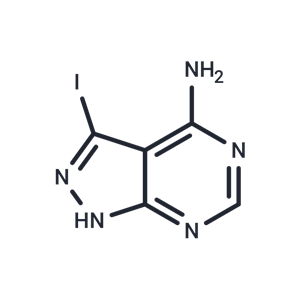 化合物 4-amino-3-iodo-1H-pyrazolo[3,4-d]pyrimidine|TNU0611|TargetMol