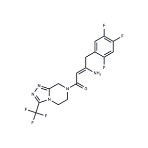 化合物 (2Z)-4-Oxo-4-[3-(trifluoromethyl)-5,6-dihydro[1,2,4]triazolo[4,3-a]pyrazine-7(8H)-yl]-1-(2,4,5-trifluorophenyl)but-2-en-2-amine|T66986|TargetMol