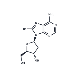 化合物 8-Bromo-2’-deoxyadenosine|TNU0793|TargetMol