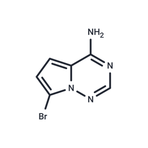 化合物 7-Bromopyrrolo[2,1-f][1,2,4]triazin-4-amine,7-Bromopyrrolo[2,1-f][1,2,4]triazin-4-amine