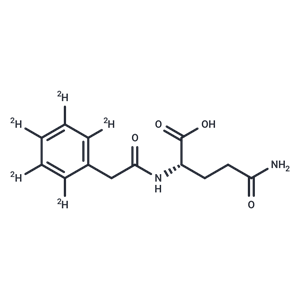 化合物 Phenylacetylglutamine-D5|T12447|TargetMol