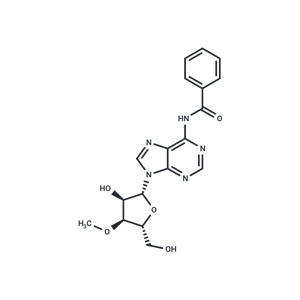 化合物 N6-Benzoyl-3’-O-methyladenosine|TNU1120|TargetMol