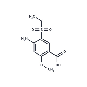 化合物 4-Amino-5-(ethylsulfonyl)-2-methoxybenzoic acid,4-Amino-5-(ethylsulfonyl)-2-methoxybenzoic acid