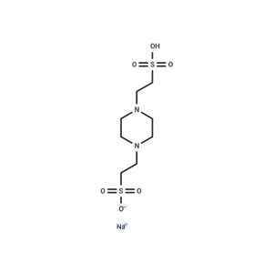 化合物 PIPES monosodium|T65397|TargetMol