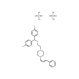 化合物 GBR-13069 dimethanesulfonate,GBR-13069 dimethanesulfonate