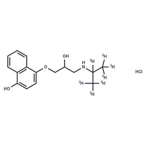 化合物 4-Hydroxypropranolol-d7 hydrochloride,4-Hydroxypropranolol-d7 hydrochloride