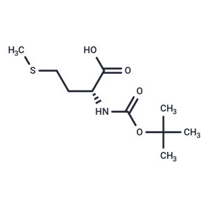 化合物 (R)-2-((tert-Butoxycarbonyl)amino)-4-(methylthio)butanoic acid|T66010|TargetMol