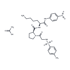 N-p-Tosyl-Gly-Pro-Lys-pNA (acetate),N-p-Tosyl-Gly-Pro-Lys-pNA (acetate)