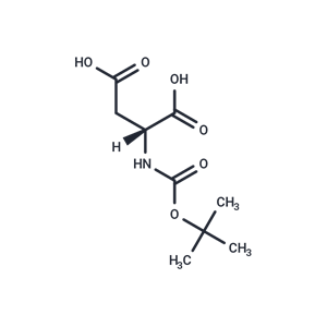 化合物 N-Boc-D-aspartic Acid|T66091|TargetMol