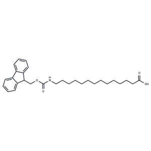 化合物 14-(Fmoc-amino)-tetradecanoic acid|T70057|TargetMol