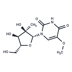 化合物 2’-C-Methyl-5-methoxyuridine,2’-C-Methyl-5-methoxyuridine