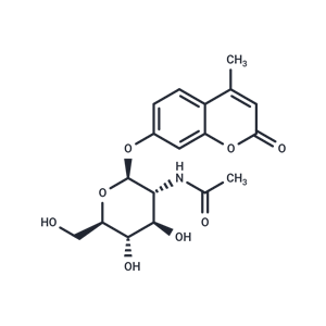 4-Methylumbelliferyl-2-acetamido-2-deoxy-β-D-Glucopyranoside|T37193|TargetMol