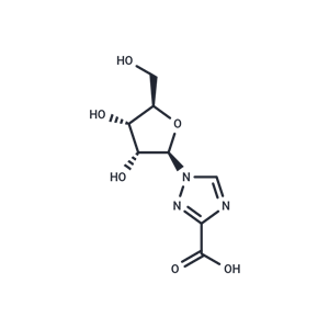 化合物 1-b-D-ribafuranosyl-1H-1,2,4-triazole-3-carboxylic acid|TNU0339|TargetMol