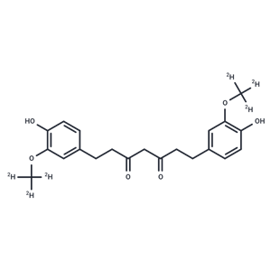 化合物 Tetrahydrocurcumin D6|T13135|TargetMol