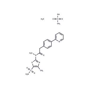 化合物 Pritelivir mesylate hydrate|T16575|TargetMol