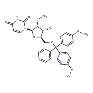 化合物 5’-O-(4,4’-Dimethoxytrityl)-2’-O-Methyl uridine|TNU0619|TargetMol