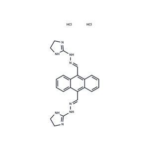 化合物 Bisantrene HCl,Bisantrene HCl