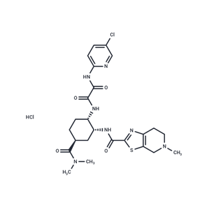 化合物 Edoxaban hydrochloride|T64126|TargetMol