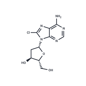 化合物 8-Chloro-2’-deoxyadenosine|TNU1099|TargetMol