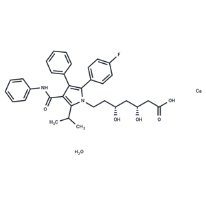 化合物 Atorvastatin calcium trihydrate|T21363|TargetMol