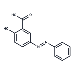 化合物 2-Hydroxy-5-(phenyldiazenyl)benzoic acid|T66093|TargetMol